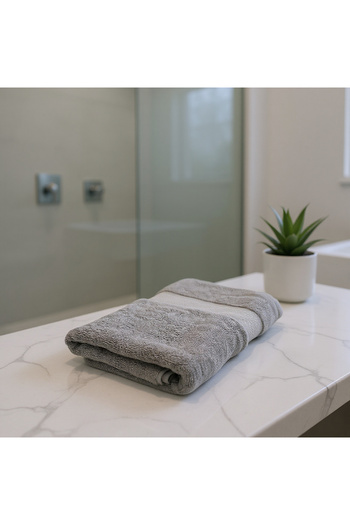 the duke Hand Towel 40 x 72 cm Dimgray 100 % Luxury Cotton