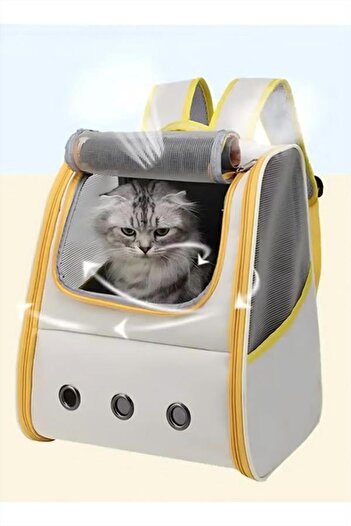 Generic Cat Backpack Pet Backpack Breathable Design Foldable Waterproof Pet Bag