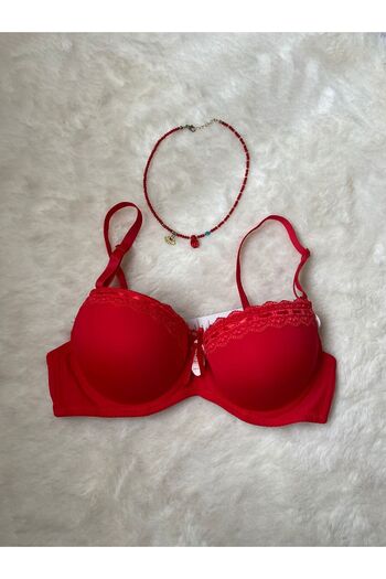 İltena Push Up Bra Lace Underwire Padded