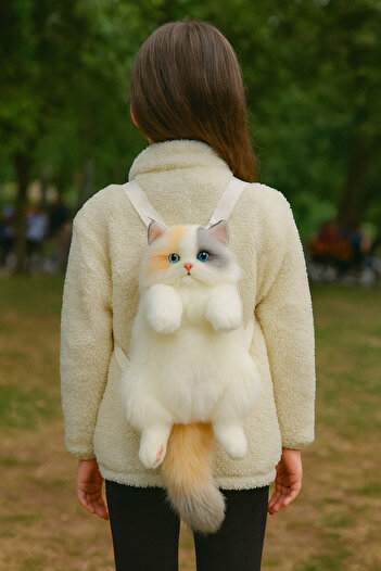 TOYFEST B&D Large Cat Backpack Yellow