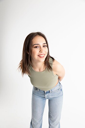 Mood Lab Women's Camisole Hollow Out Fitted Crop Top Tank Top