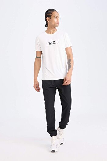 DeFacto Fit Woven Jogger Sweatpants - Slim Fit, Double Pockets, Slim Fit C1212Ax24Sp