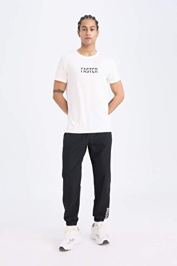 DeFacto Fit Woven Jogger Sweatpants - Slim Fit, Double Pockets, Slim Fit C1212Ax24Sp