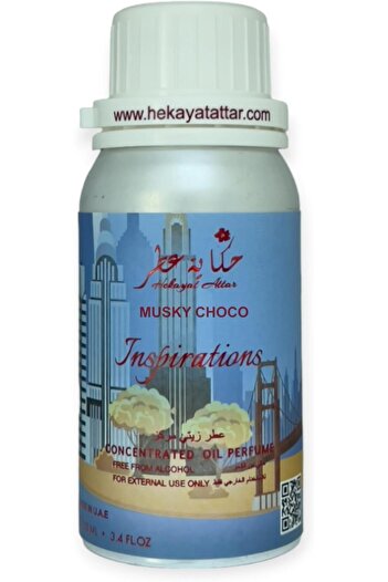 Hekayat Attar MUSKY CHOCO 100ML CONCENTRATED PERFUME OIL | INSPIRATIONS
