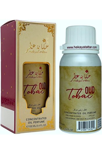 Hekayat Attar OUD TOBAC 100ML CONCENTRATED PERFUME OIL | Heritage Collection