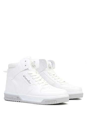 Benetton Men's High-Rise Sneaker Basketball Shoes