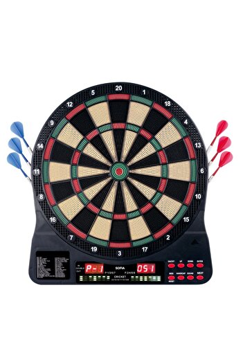 XQ Max Electronic Darts Board, XQ Max, for 1–8 Players with LED and Cricket Function