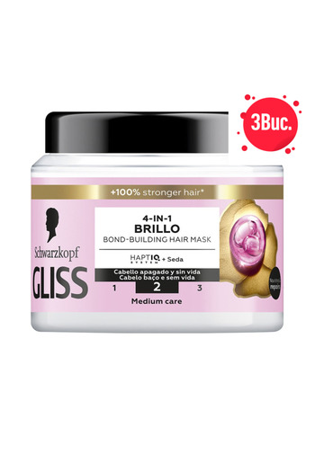 Gliss X3 - HAIR MASK 400ML 4IN1 LIQUID SILK