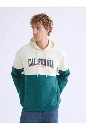 LC Waikiki Create Your Style from Uzg Store |   Long Sleeve Printed Men's Hoodie