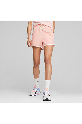 Puma Womens TEAM Woven Shorts - Pink