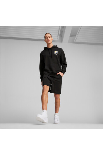 Puma Mens DOWNTOWN Graphic Hoodie - Black