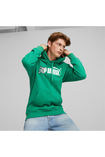 Puma Unisex NO.1 LOGO Hoodie - Green