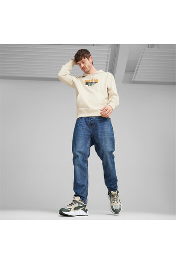 Puma Mens TEAM Hoodie - White