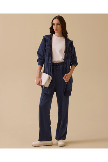 SCL Lace-Up Wide Leg Pants