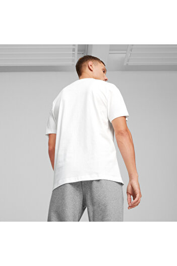 Puma Mens BMW M Motorsport Logo Tee - White