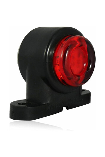 OEM Set of 2X LED Side Light, 12v - 24v, Red and White, 5.5cm, For Truck, Trailer
