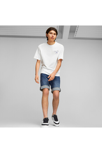 Puma Mens CLASSICS CAFE Tee - White