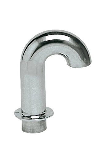 OSCULATI Elbow Outlet for Electrical Cables in Stainless Steel AISI 316, Polished, Mast-Cab Wiring