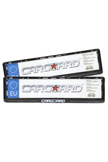 CarGuard Set de 2 buc suport pentru numar de inmatriculare -