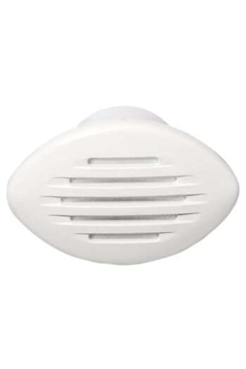 OSCULATI Claxon Incastrat 130x85 mm, 12V, 105dB, Corp ABS Alb, Diametru Adancime 70x40 mm