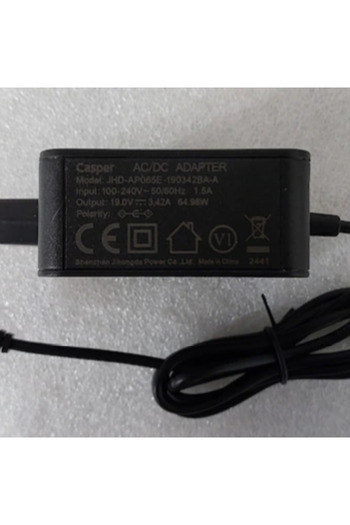 CASPER X600 Şarj Cihazı Adaptör Orijinal 19V 3,42A 65W