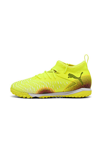 Puma Youth Boys FUTURE 8 MATCH TT Mid Football Boots - Yellow