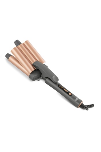 Fakir Hausgeräte Fakir Ion Fusion Hair Curler, 126W, 3 28mm tubes, 10 temp. (120–210°C), Ionization,Ceramic Argan Oil