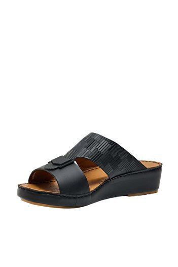 Steve Madden Mens Smd 100 Black Arabic Sandals