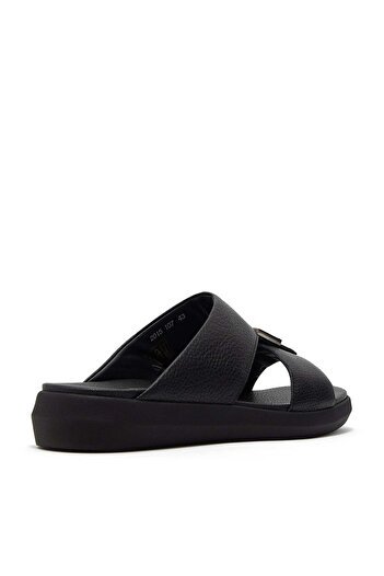 Steve Madden Mens 2015-107 Black Arabic Sandals
