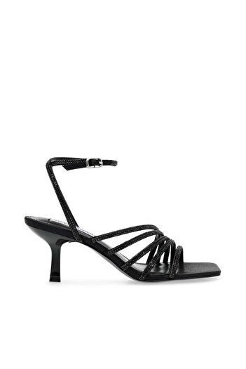 Steve Madden Womens Aglow-R Black Heels