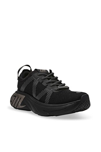 Steve Madden Womens Climb 1 Black/Pewter Women'S Sneakers