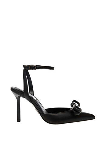 Steve Madden Women's Embellished Stiletto Heel Sandals with Buckle Strap