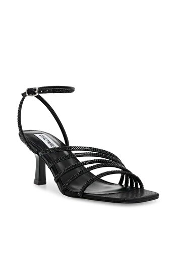 Steve Madden Womens Aglow-R Black Heels