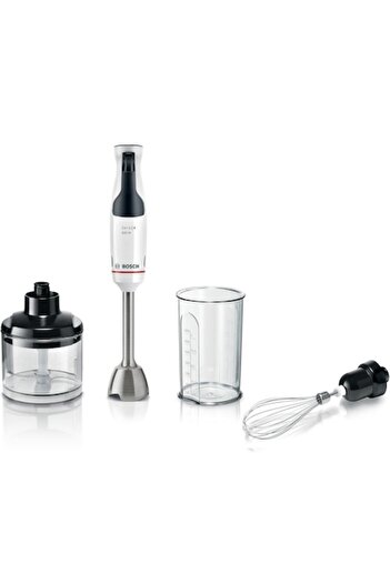 Bosch ErgoMaster MSM4W221 Vertical Mixer, 600W, Mini Chopper, Graduated Bowl, 4-Blade QuattroBlade S