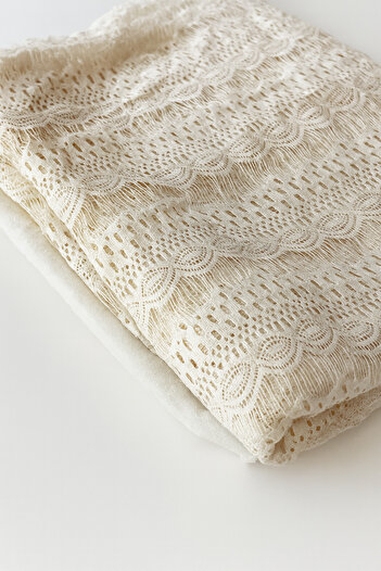 Cancanlı Kumaşçılık Polyester Raw Lace 2 Meters