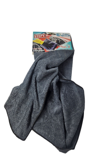 STEPY Microfiber Cleaning - Car Washing Cloth 50X70Cm X 2 Pieces