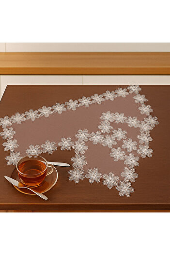 SİHİRLİ AYAKLAR Set of 3 Laced Tablecloths