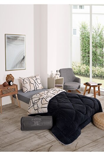 Sudemhome Single Welsoft Quilt Set – Double-Sided Plush Quilt and Pillowcase Fluffy Soft Fleece