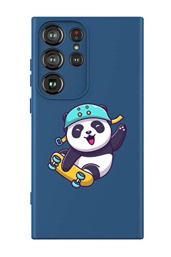 Theodor Protective Liquid Silicone Shockproof Case For Samsung Galaxy S24 Ultra (Blue) - skiing p&a