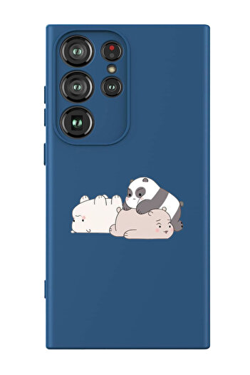 Theodor Protective Liquid Silicone Shockproof Case For Samsung Galaxy S24 Ultra (Blue) - P&a friends