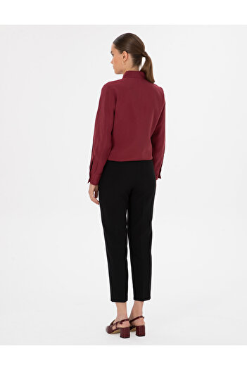 Pierre Cardin Siyah Carrot Fit Kumaş Pantolon 50310123-VR046