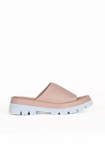 Bueno Shoes Powder Leather Women's Flat Slippers 01Wu7308