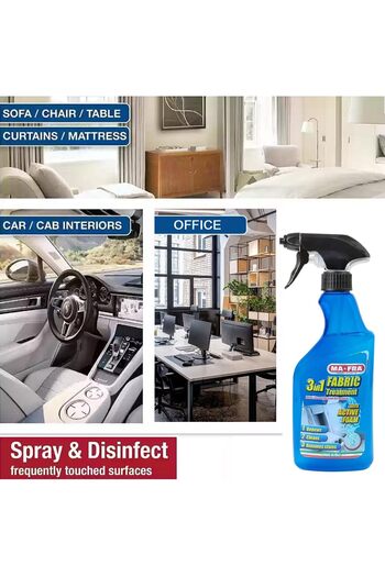 erorex 3--1 Fabric Treatment Renews, Cleans, Degreases | Active Foam Velvet, Alcantara, Delicate Fabrics |