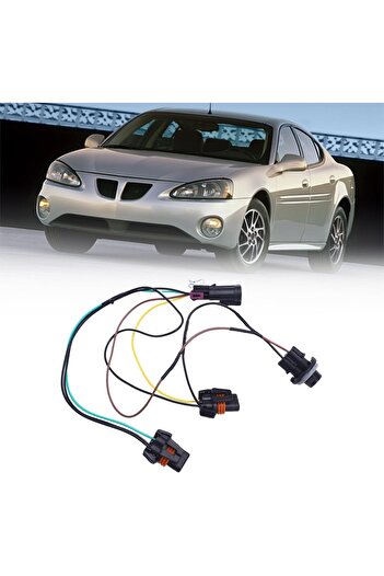 erorex Headlight Wire Harness Assembly Headlamp Socket Wire 16530756 Replacement For Grand Prix 2004-2008