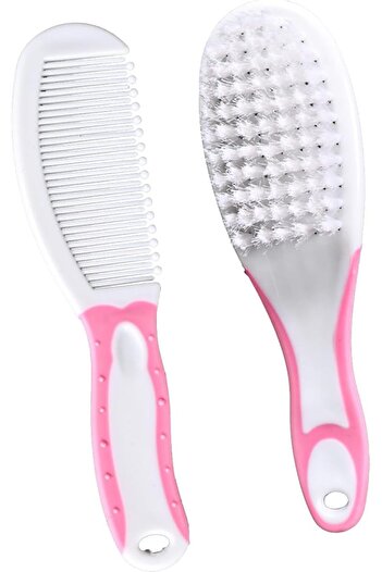 erorex 01 17120 Baby Brush And Comb Set Pink