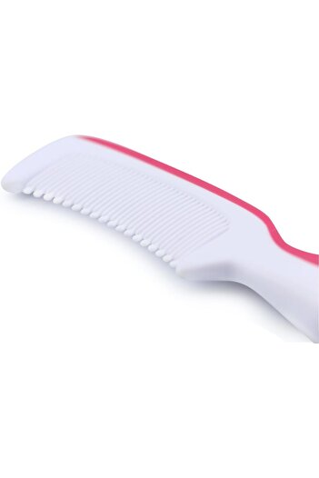erorex Baby Hair Brush Natural Wool Bristles Comb Pink