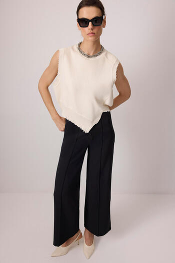 Touché Privé Ribbed CREPE PANT