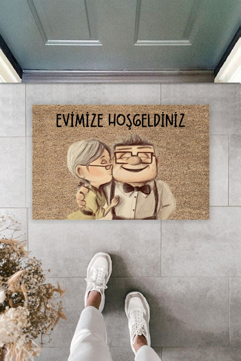Dormot Modern Digital Printing - Popular Sweet Couple Doormat - Door Mat 70X45Cm