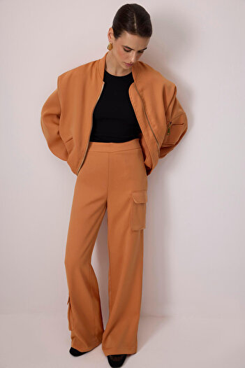 Touché Privé Bol Leg Satin Pants