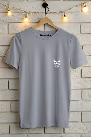 AR&YOS Printed Crew Neck Short Sleeve Tee